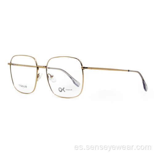 Memory Titanium Gafas Frames ópticos para hombres